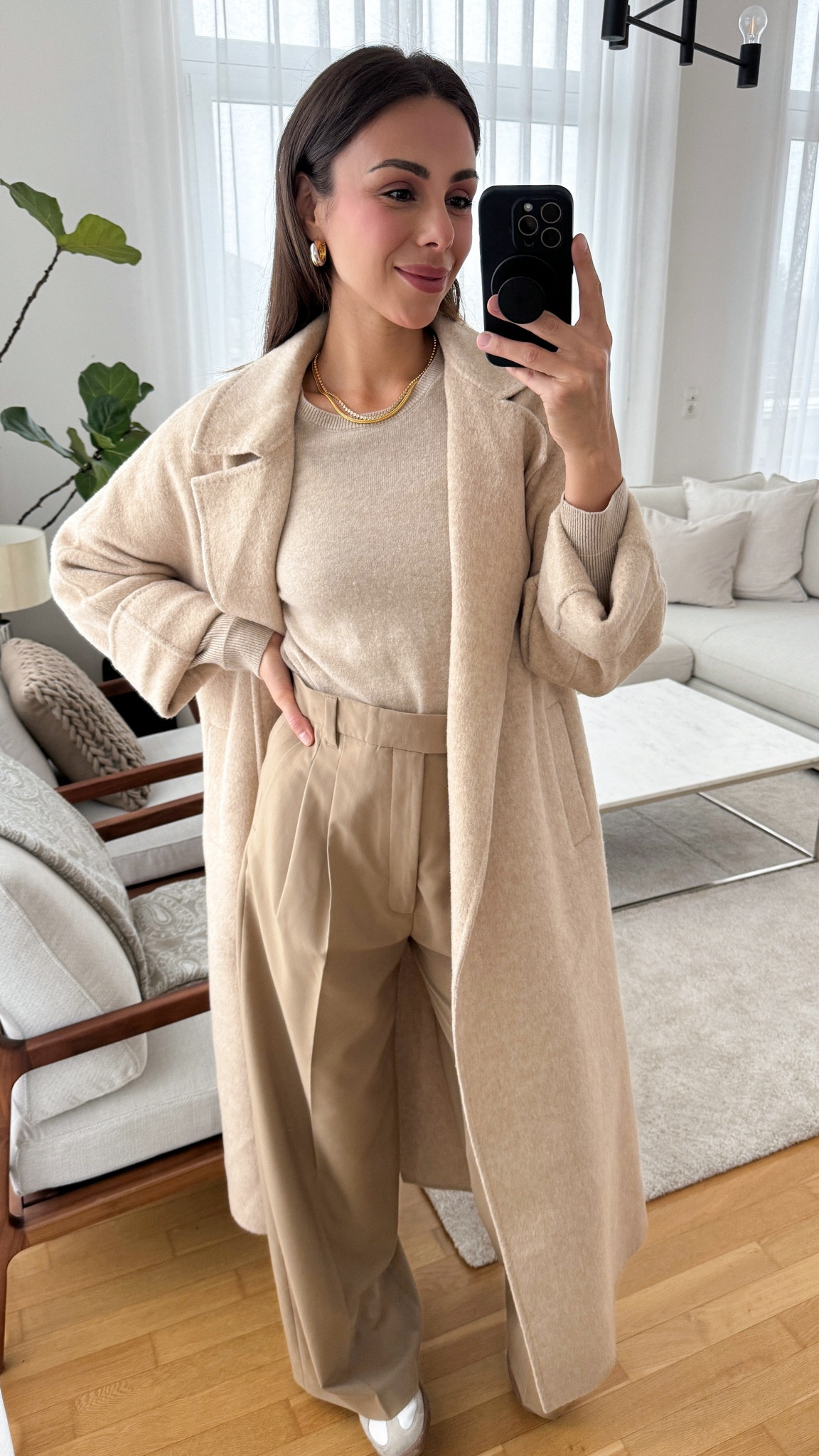 OOTD on this beautiful fall day 🤎 Neutral color palette, different textures! Fav 🍂 

#LTKSeasonal #LTKStyleTip