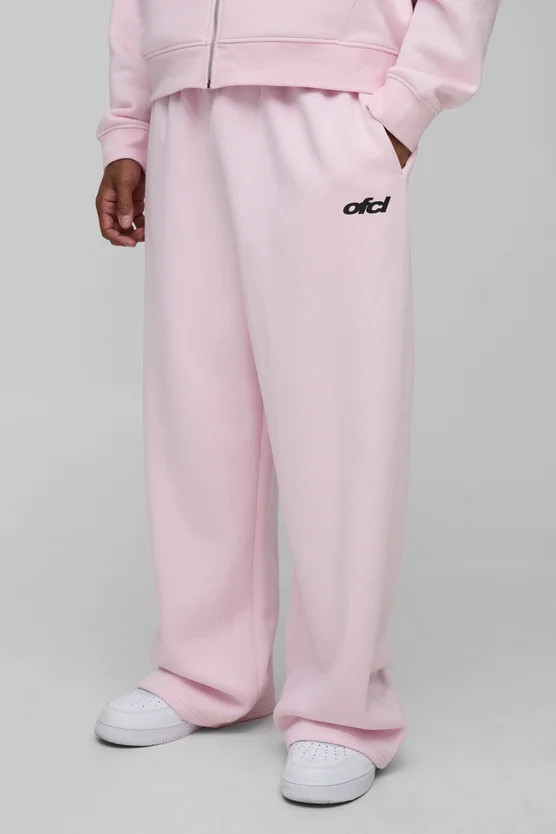 Wide Leg Pastel MAN Jogger | boohooMAN (DE, IE & UK)