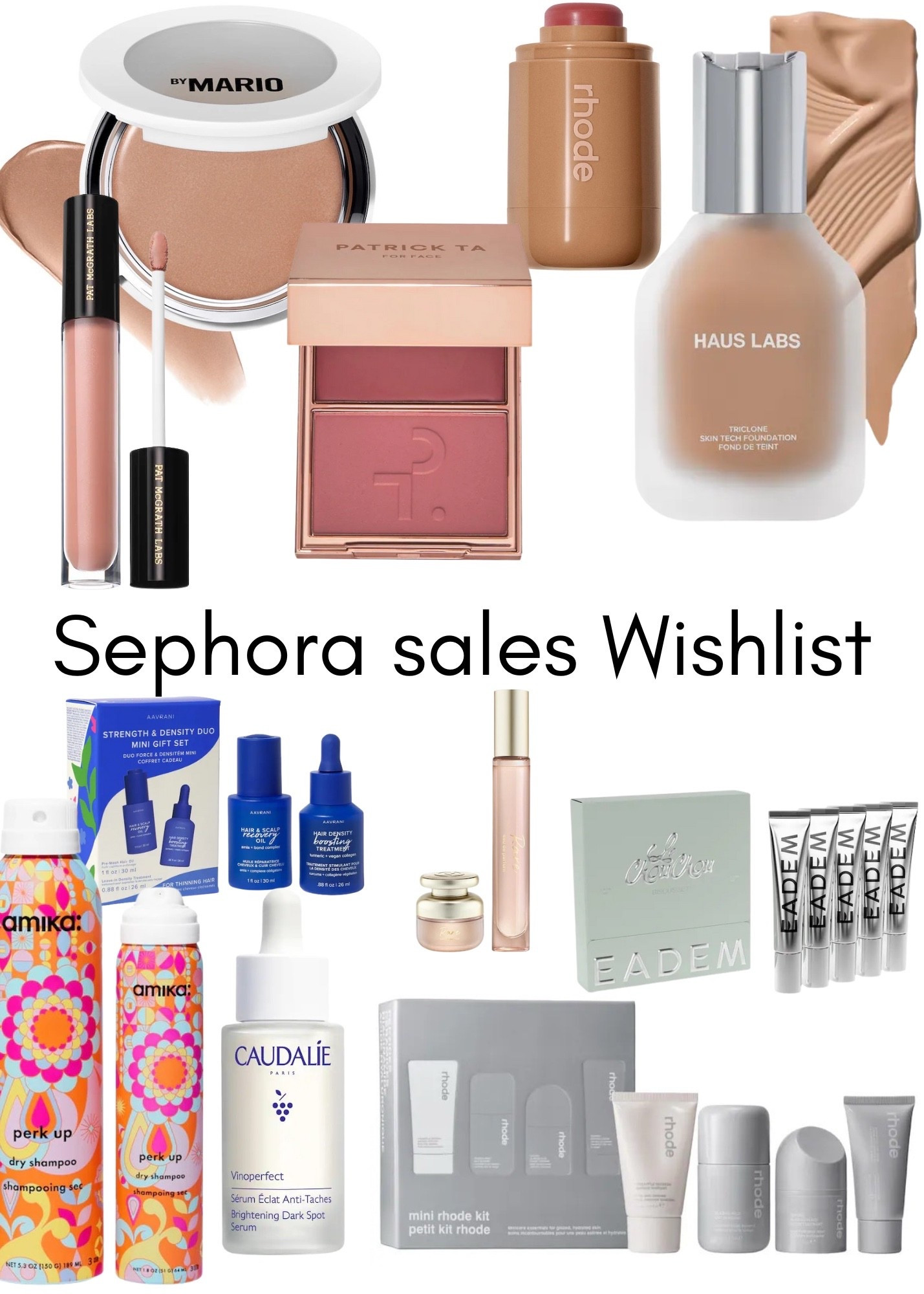 This is what I will be getting on the #sephorasale these are all amazing 

#SephoraHaul #SephoraSale #BeautyDeals #MakeupHaul #BeautyOnABudget #MakeupAddict #makeupbymario #BeautyCommunity #SephoraFinds #GlamForLess #SephoraFinds #MakeupTutorial #BeautyTips #BeautyInfluencer #patrickta #SephoraShoppingSpree #ShopSmartBeauty #rhode #BeautyCommunity #TikTokBeauty

#LTKMidsize #LTKSaleAlert #LTKOver40