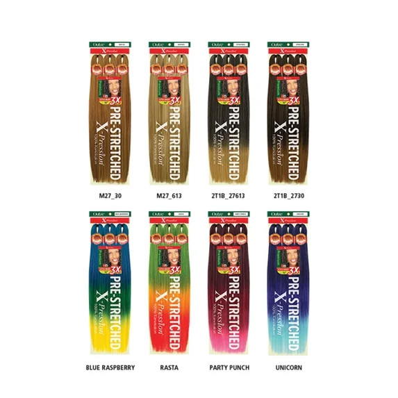 Outre Synthetic Pre Stretched ULTRA BRAID - XPRESSION 3X 42" | Walmart (US)