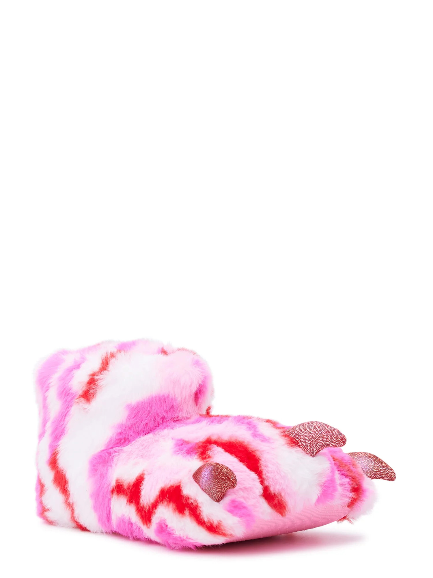 Wonder Nation Girls Light Up Monster Claw Foot Bootie Slippers, Sizes 13/1-6 | Walmart (US)
