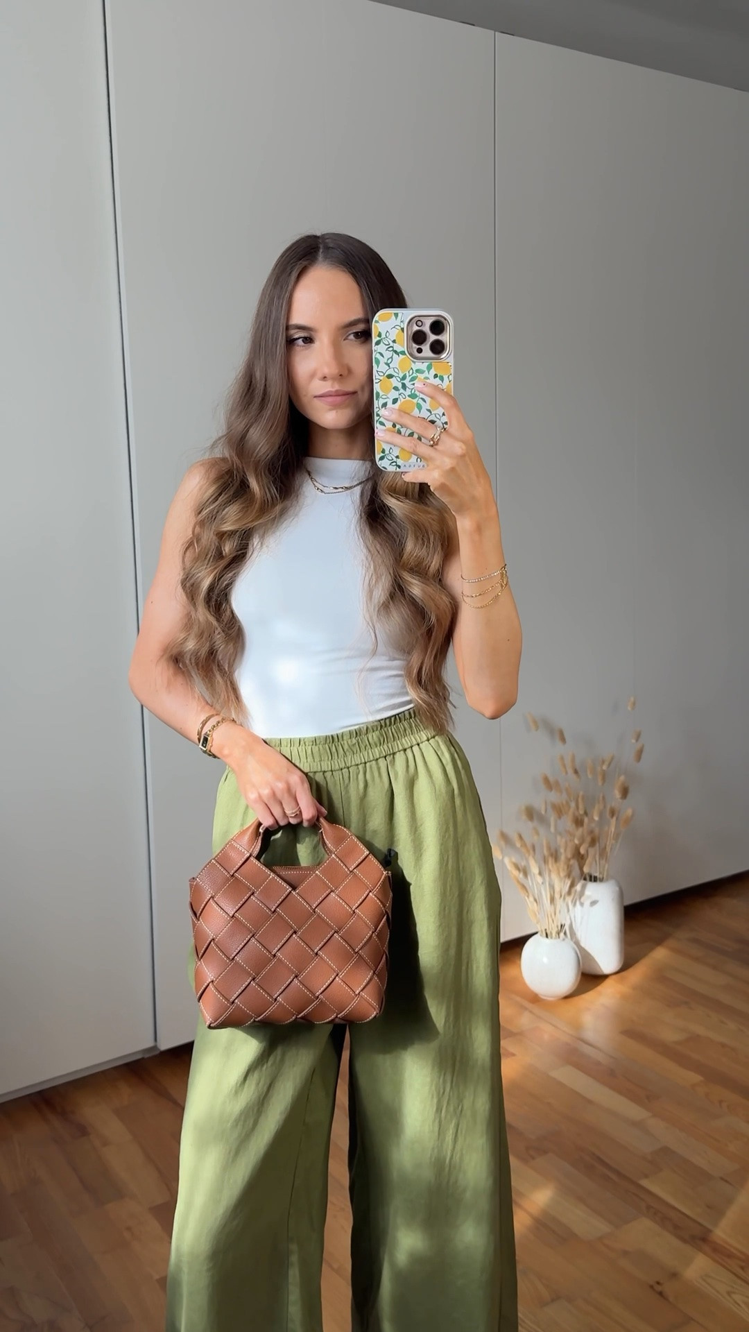 easy breezy wide-leg outfits ✨ save this reel for summer styling ideas 

wide-leg trousers | summer fashion | green outfits

#LTKSeasonal