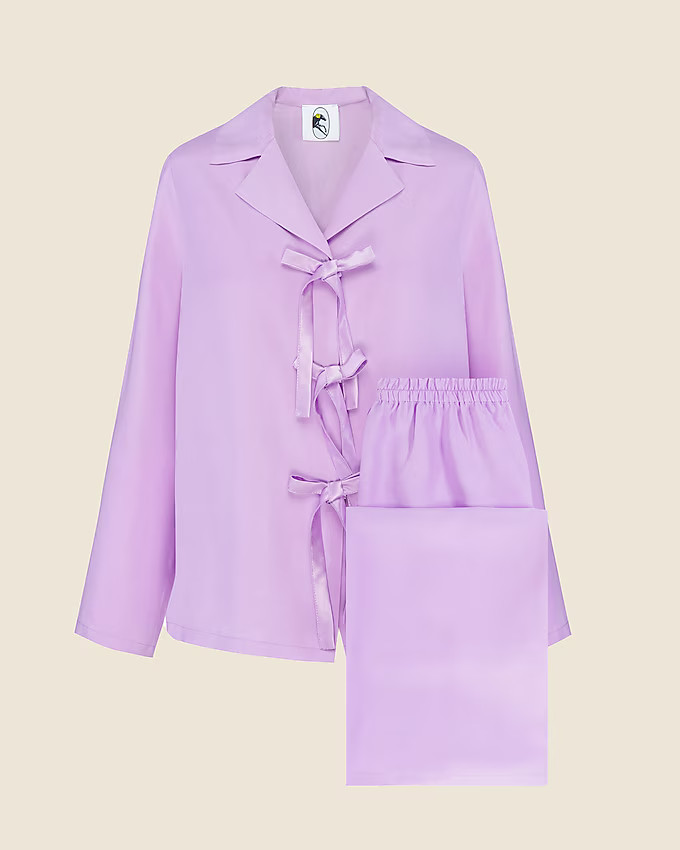 SLEEPER bow pajama set | J. Crew US