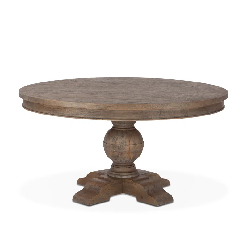 Musson Round Solid Wood Dining Table | Wayfair North America