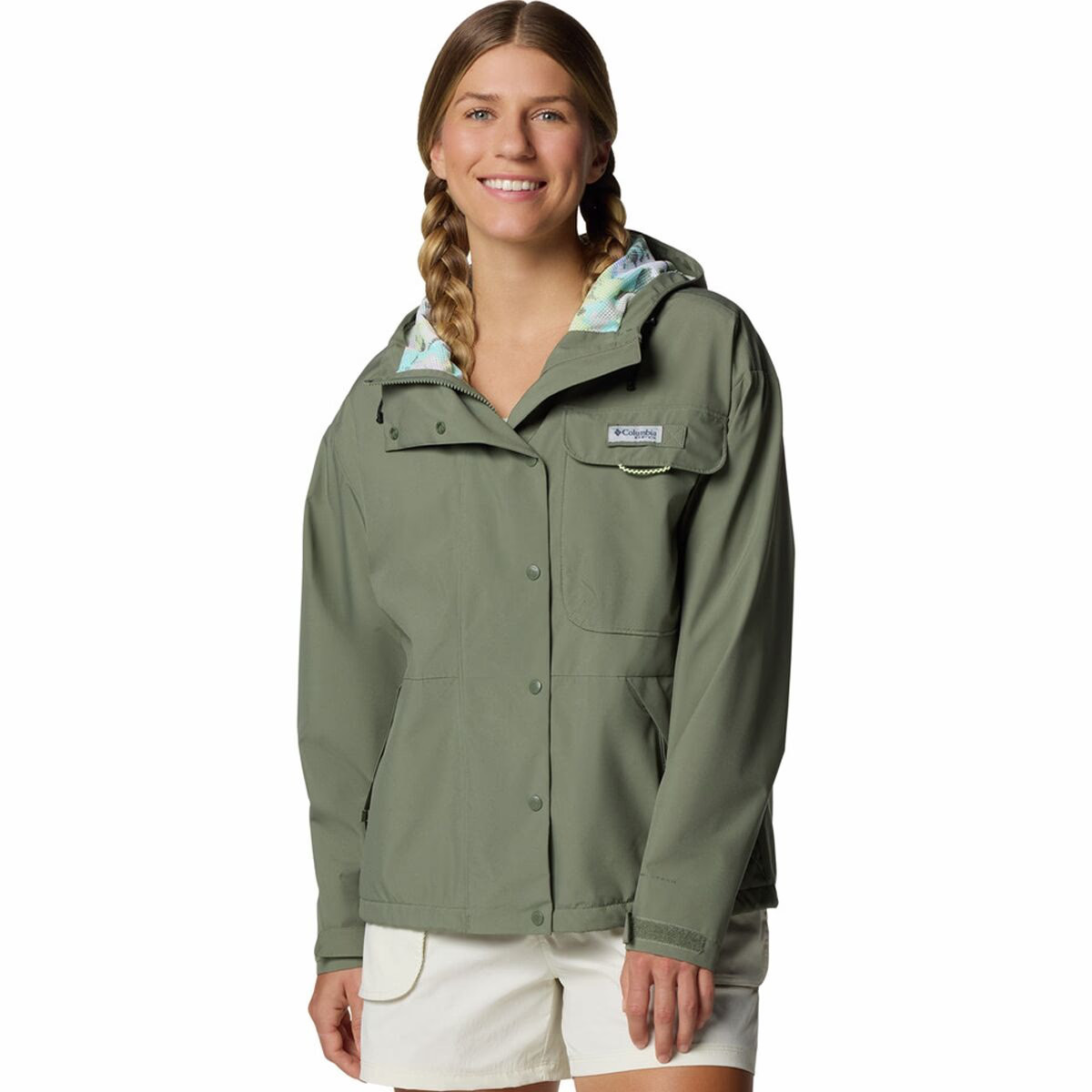 Columbia PFG Open Water Rain Jacket - Women's Cypress, XS | Backcountry