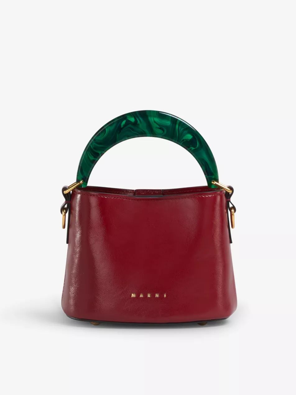 Venice leather top-handle bag | Selfridges