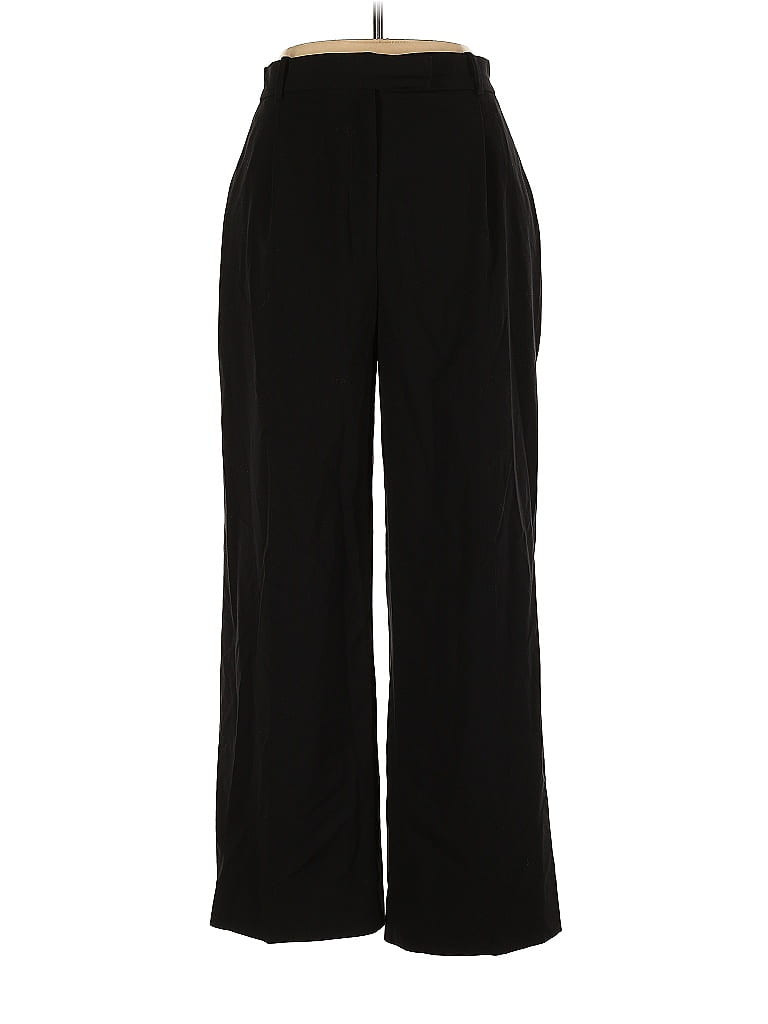 Zara Dress Pants - Mid/Reg Rise: Black Bottoms - Size Large | ThredUp