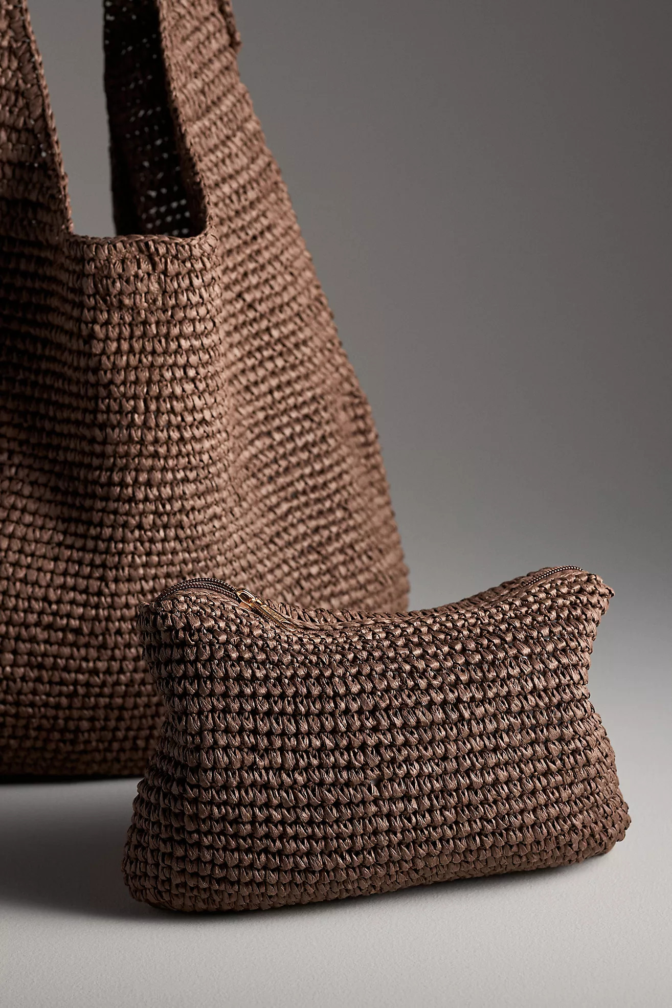 The Love Knot Slouchy Bag: Raffia Buckle Edition | Anthropologie (US)