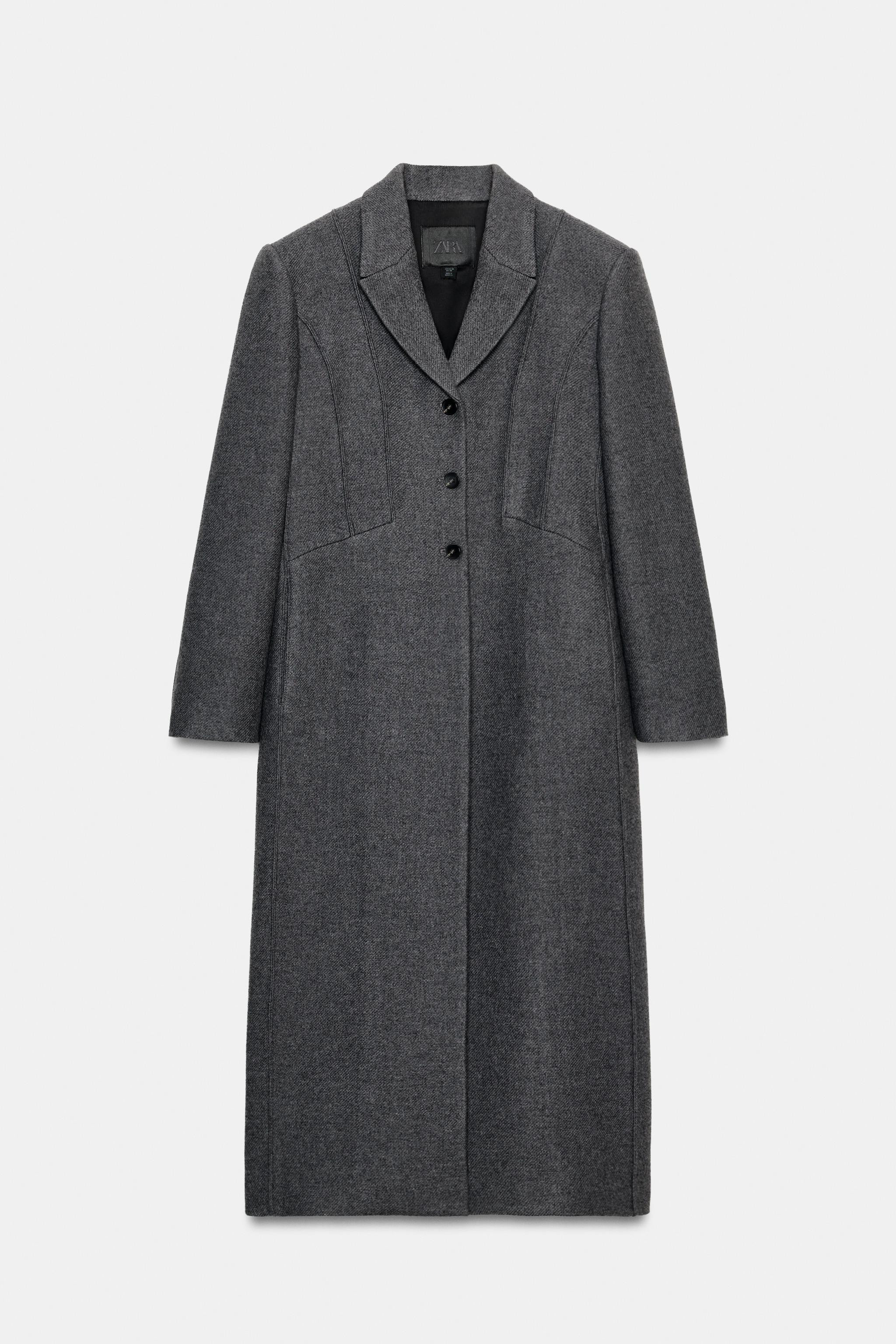 FITTED MANTECO WOOL COAT ZW COLLECTION LIMITED EDITION | Zara UK