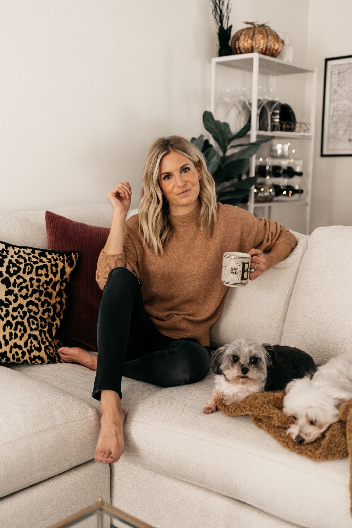 Camel sweater and jeans // fall 

#LTKunder100 #LTKstyletip #LTKSeasonal