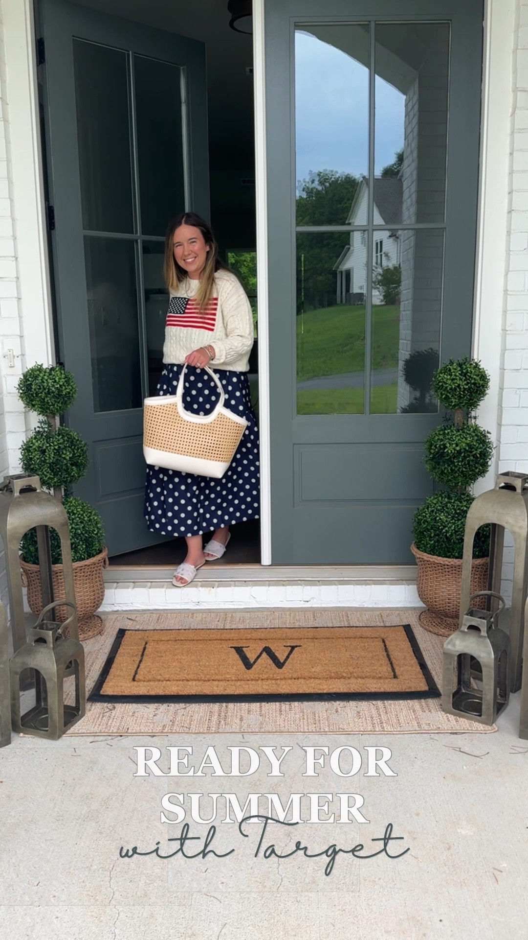 A few of my summer favorites from @Target! They have everything from summer porch decor to cute summer vacation outfits perfect for the 4th of July!  #ad #sponsored

#LTKSeasonal #LTKSaleAlert