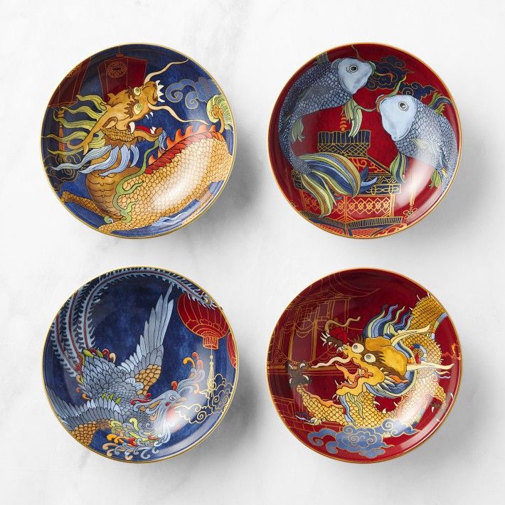 Lunar Dipping Bowls, Set of 4 | Williams-Sonoma