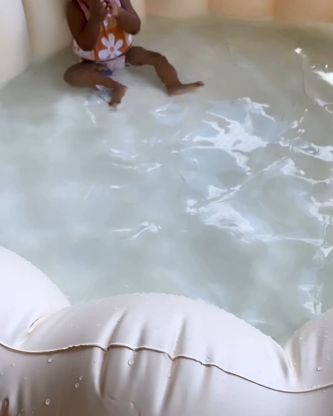 Who says kiddie pools are just for kids? 🤍✨ This cream luxe inflatable pool is my favorite way to cool off, relax, and make the backyard feel like a mini resort. The chic scalloped design makes it as stylish as it is fun—perfect for sunny afternoons, family time, and summer memories! ☀️💦

#LTKHome #LTKFamily #LTKSummer #BackyardGoals #PoolsideVibes #SummerMustHaves #InflatablePool #Minnidip #OutdoorLiving #FamilyFun #PoolParty #StaycationStyle #HomeInspo #SummerEssentials #LTKFinds