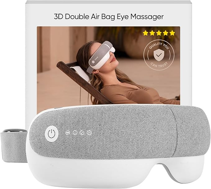 Freed Mind 3 Eye Massager & Bluetooth Heat Sleep mask,Father Gift Sets |with Suede Storage Bag | ... | Amazon (US)