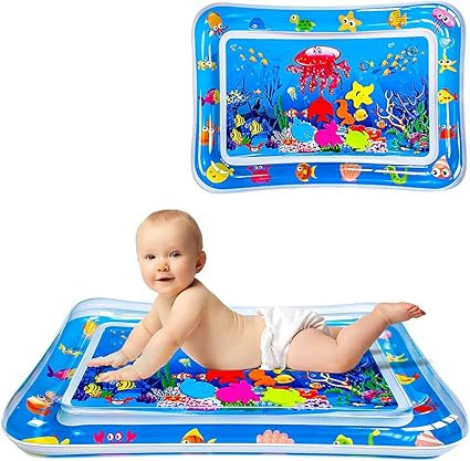 Tummy time Water Play mat Baby & Toddlers is The Perfect Fun time Play Inflatable Water mat,Activ... | Amazon (US)