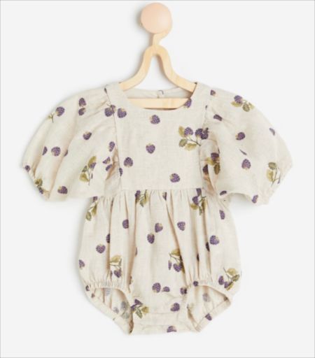 The cutest linen romper!! 

#LTKfamily #LTKGiftGuide #LTKkids