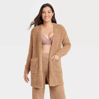 Women's Cozy Feather Yarn Cardigan - Stars Above™ | Target