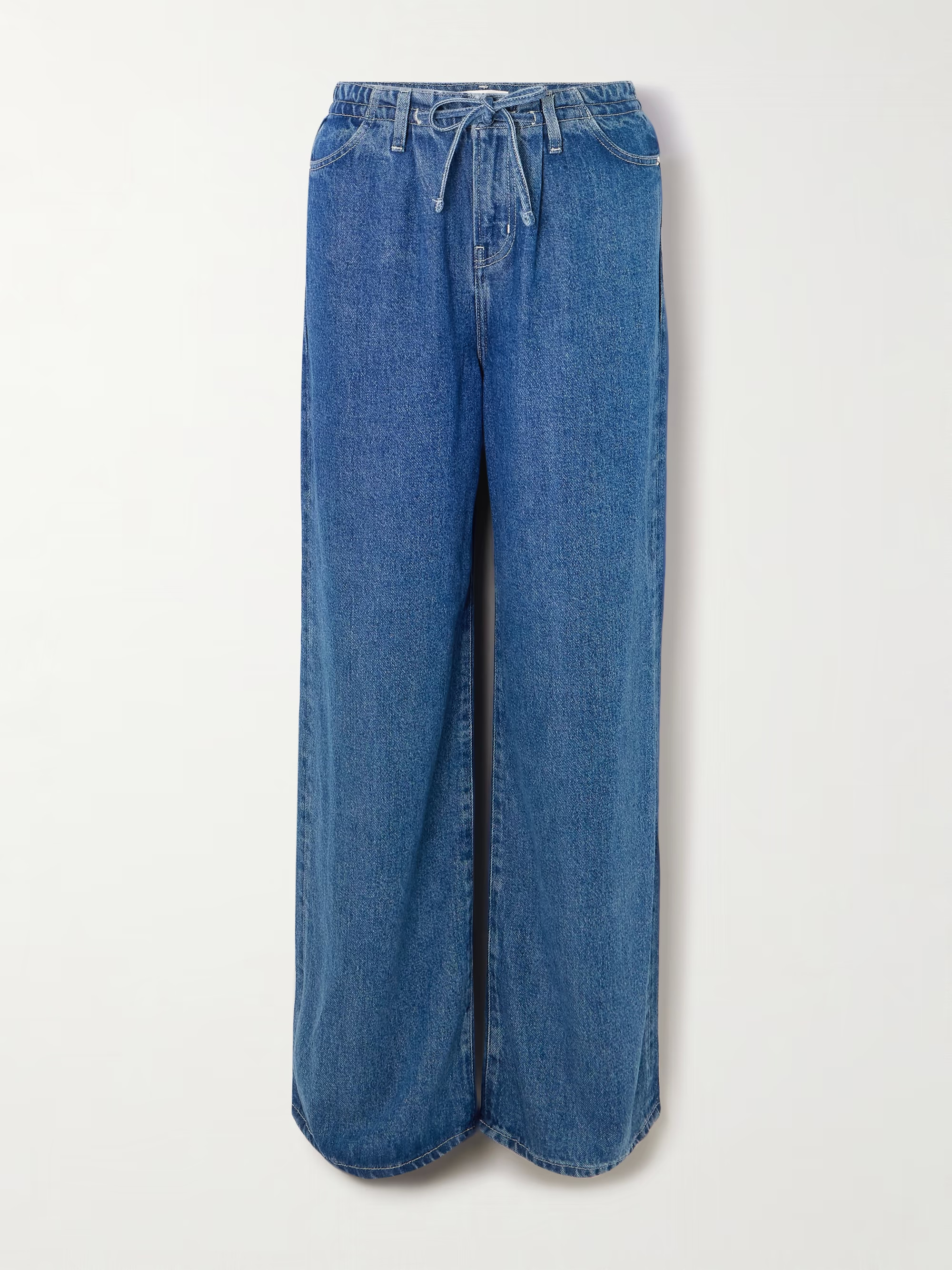 Super Drape high-rise wide-leg jeans | NET-A-PORTER (US)