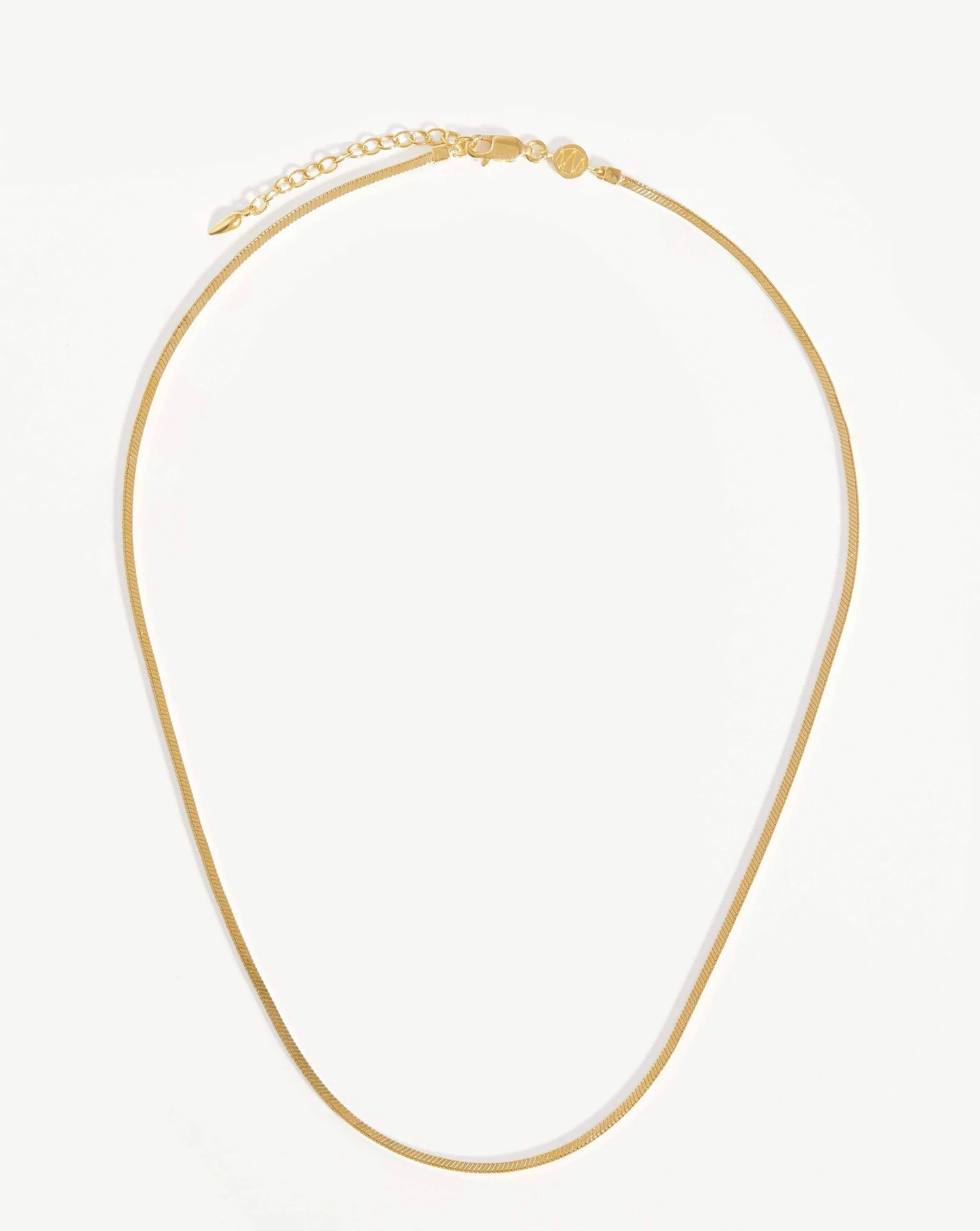 Lucy Williams Square Snake Chain Necklace | Missoma