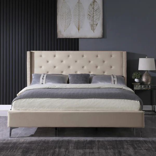 Diwata Upholstered Bed | Wayfair North America