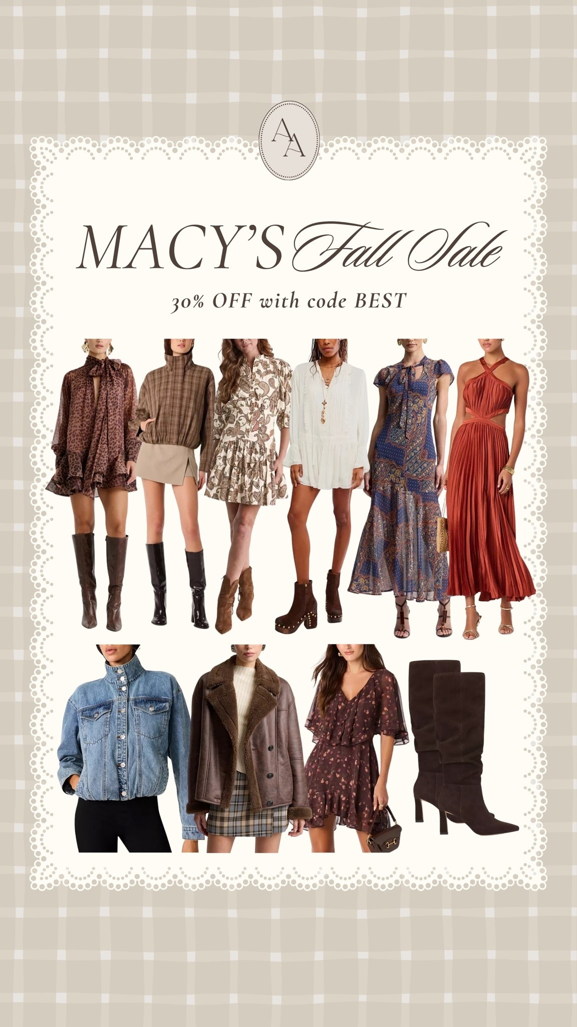 Macy’s Fall Sale ✨ Take 30% off select fall styles, including regular & already-reduced prices! + 15% OFF beauty & fragrance! Just use code BEST at checkout! Sale expires Monday (9/28). 

Women’s fall dresses || transitional fall style || fall sale || Macy’s sale

#LTKSaleAlert #LTKSeasonal #LTKootd