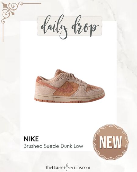 NEW! Suede Nike Dunk Low