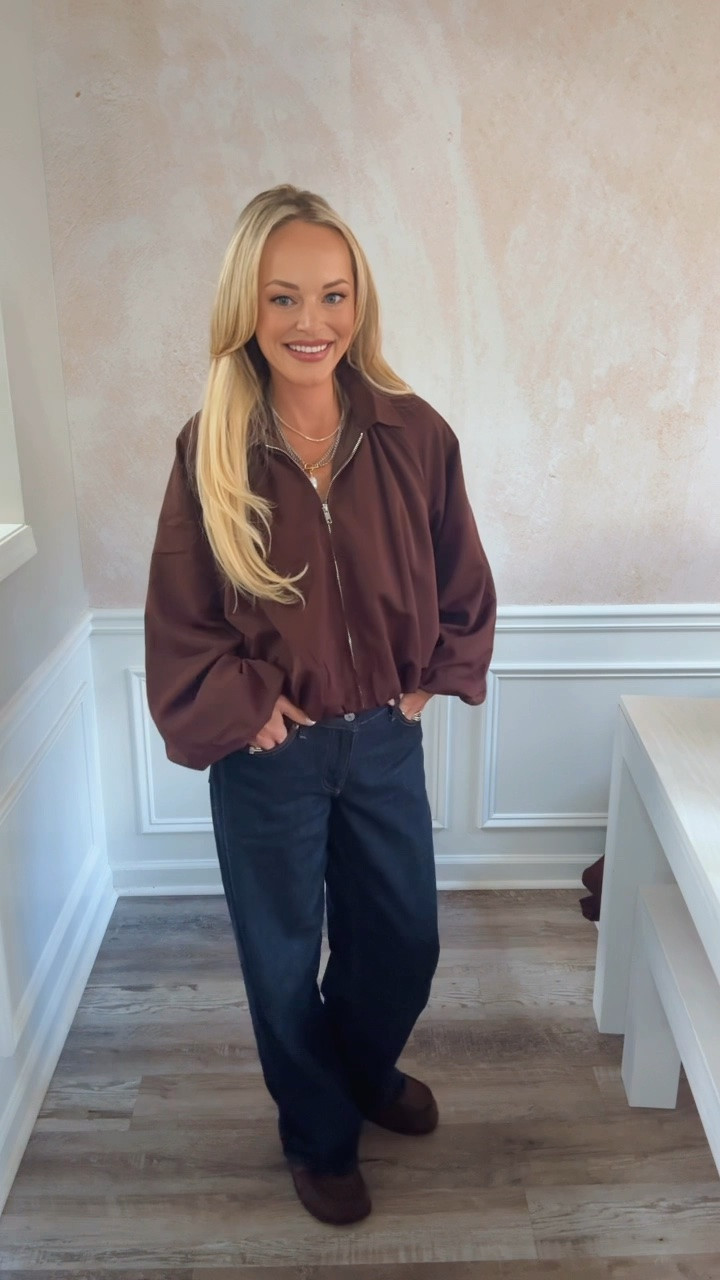 Brown fall jacket, Amazon fall jackets, bomber jacket

#LTKSeasonal #LTKootd #LTKSaleAlert