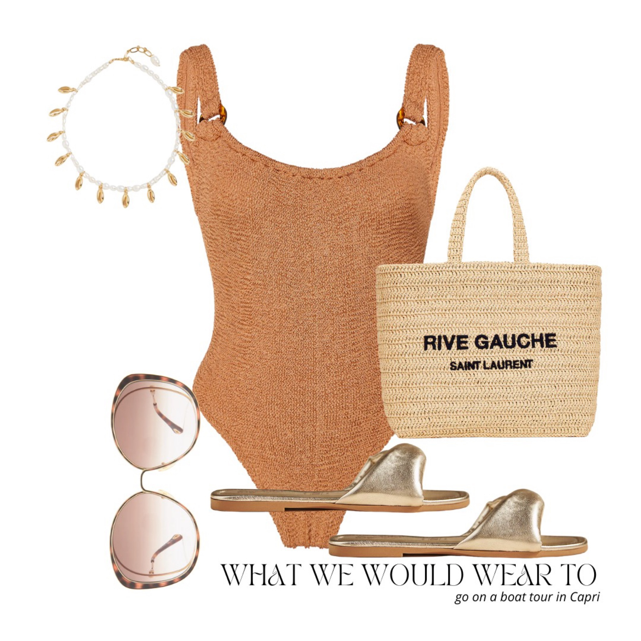 Swim look 🤎