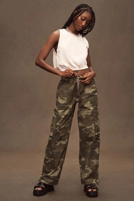 Pilcro Elasticized Shell Tank | Anthropologie (US)