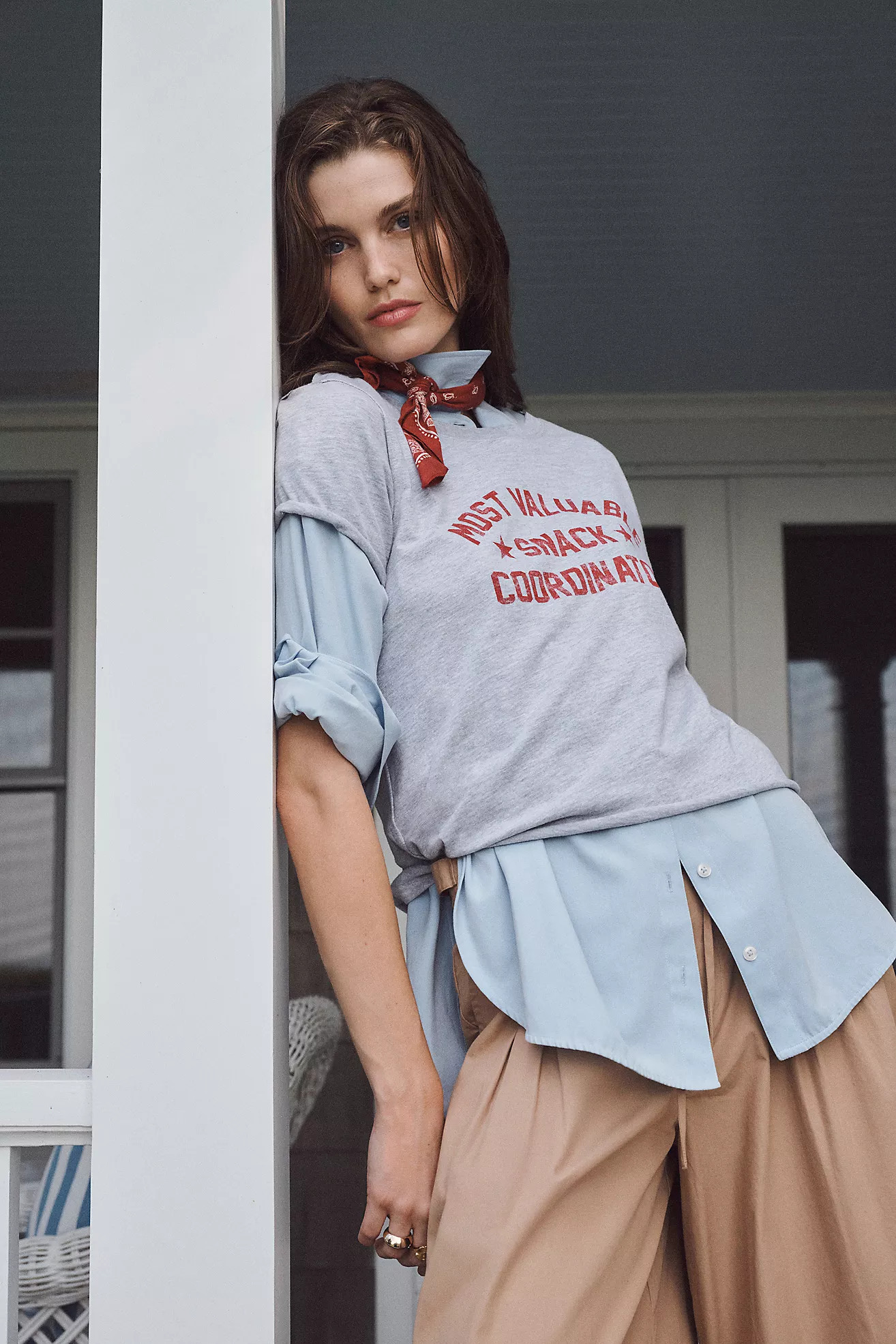 Maeve Snack Coordinator Graphic Tee | Anthropologie (US)