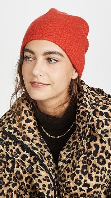 Plush Rib Cashmere Beanie | Shopbop