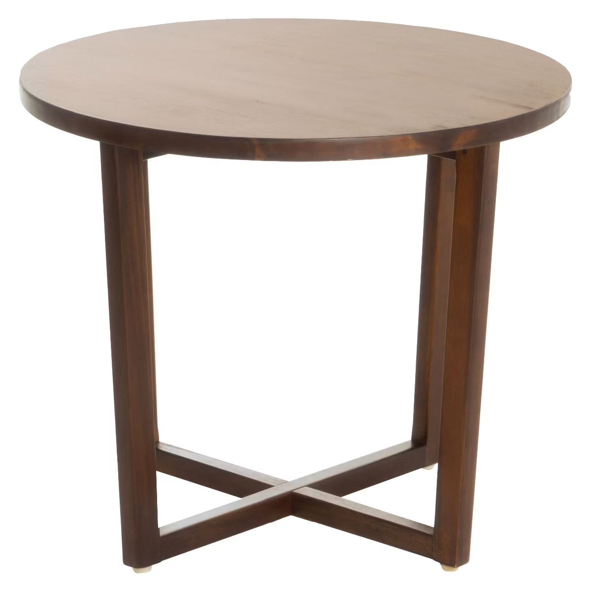 Tansy Small Accent Table - Wood - Rich Mahogany - Christopher Knight Home: Round Acacia Side Tabl... | Target