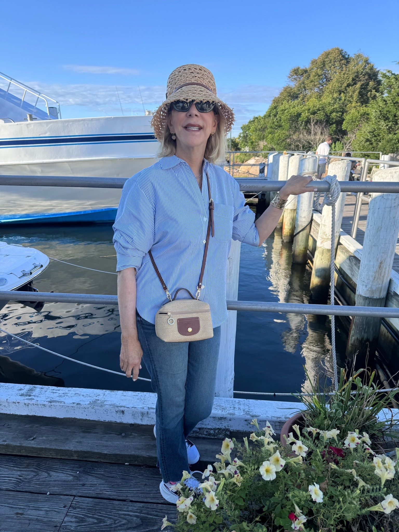 This designer is famous for those iconic Le Pliage nylon totes that come in roughly five million colors—ideal for hauling your entire kitchen around town. The bag I actually bought I'm wearing and is a total game-changer because it can also be worn as a crossbody. Let’s be real: sometimes you just want a tiny bag when your only essentials are lipsticks, credit cards, snacks, and your phone. That's me!

#LTKdayinmylife #LTKootd