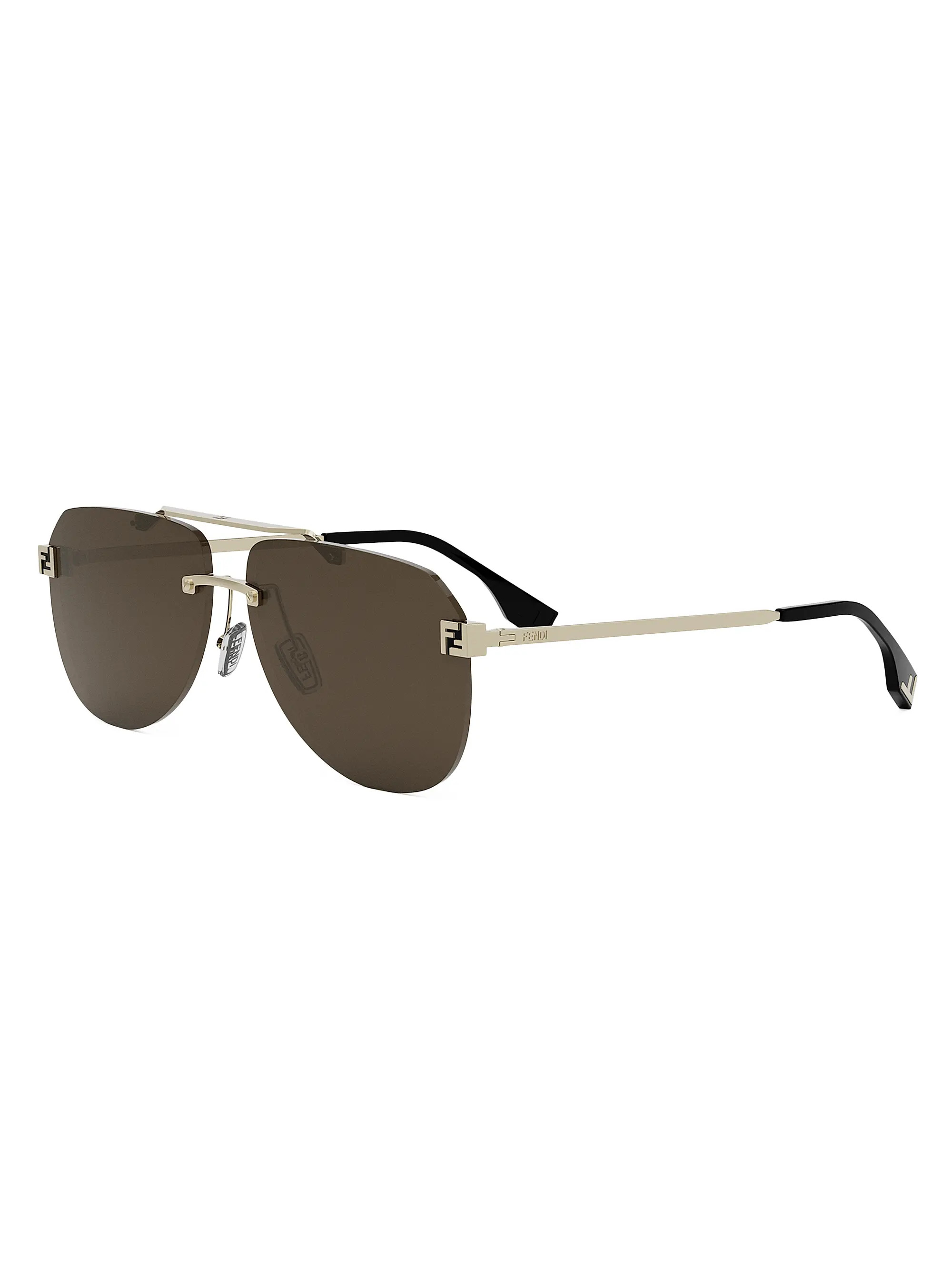 Fendi Sky 61MM Pilot Sunglasses | Saks Fifth Avenue