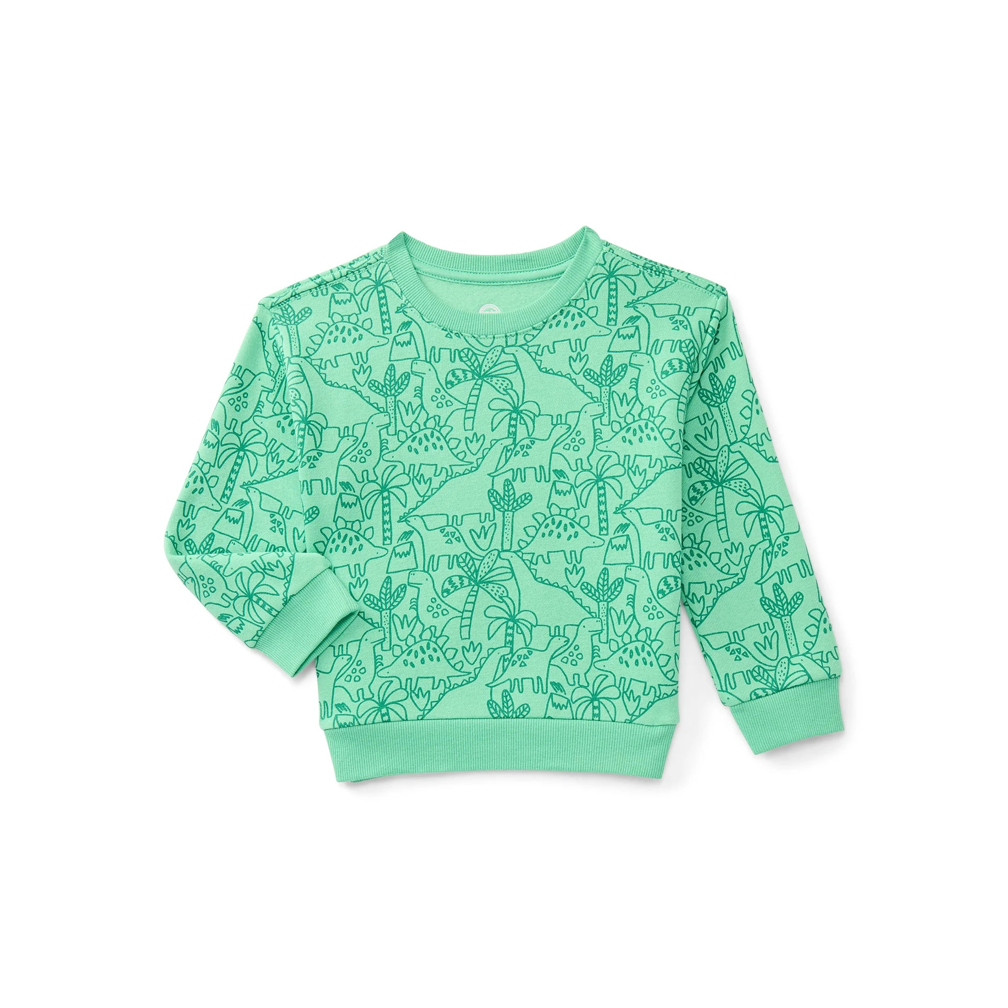 Wonder Nation Toddler Boys' Fleece Sweatshirt with Long Sleeves, Sizes 18M-5T | Walmart (US)