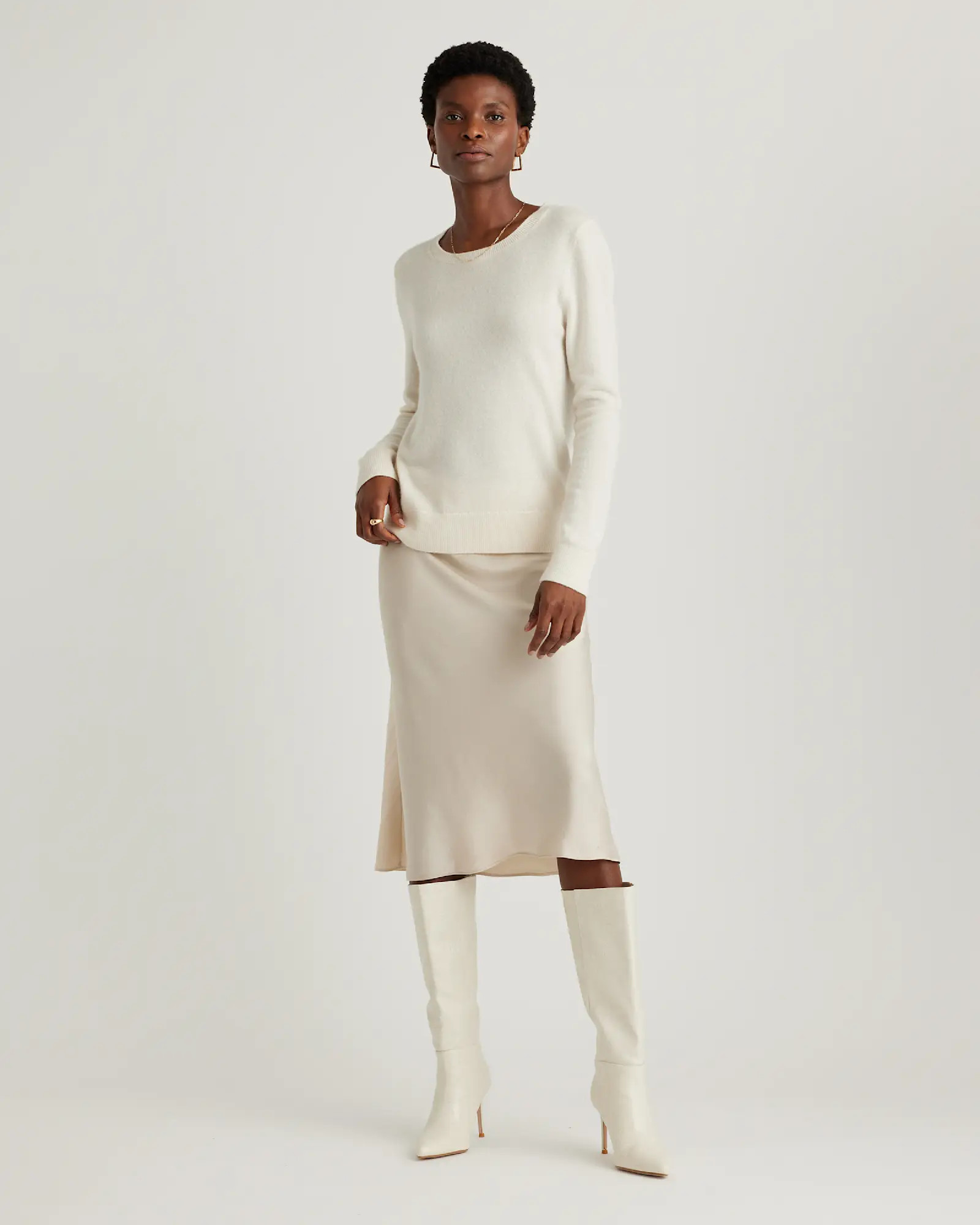 100% Washable Silk Skirt | Quince