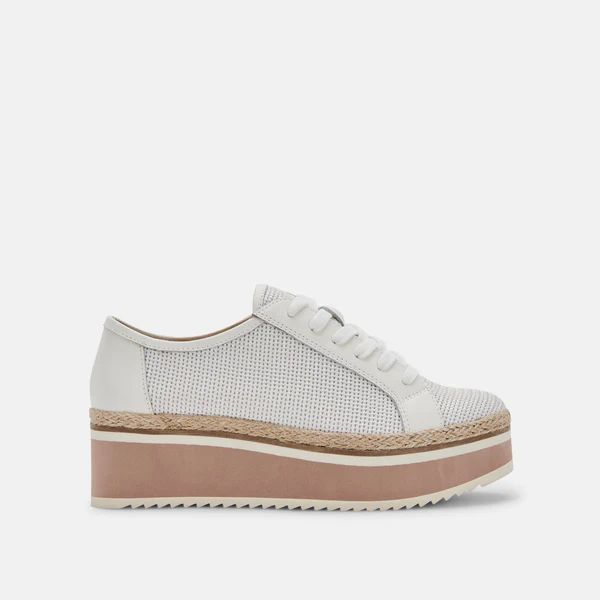 TELAH SNEAKERS WHITE MESH | DolceVita.com