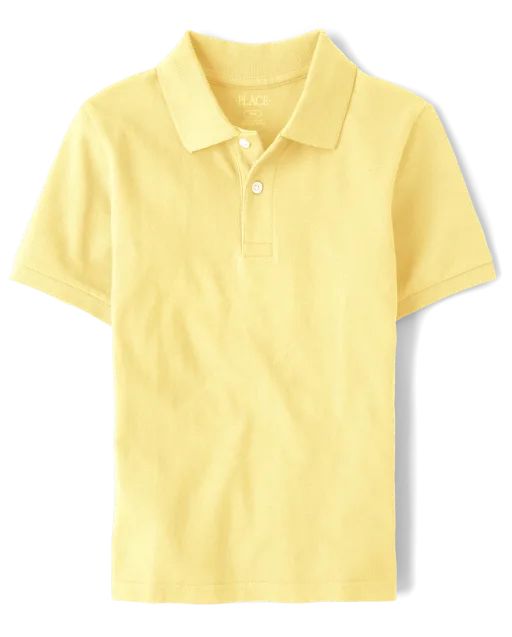 Boys Uniform Short Sleeve Pique Polo | The Children's Place