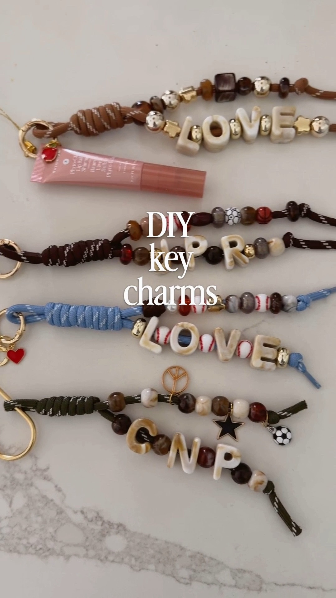 Had so much fun making these paracord bag/key charms! They’d make a great gift, too. Especially paired with an Owala or key pouch/bag!

#LTKHome #LTKgrwm #LTKSeasonal