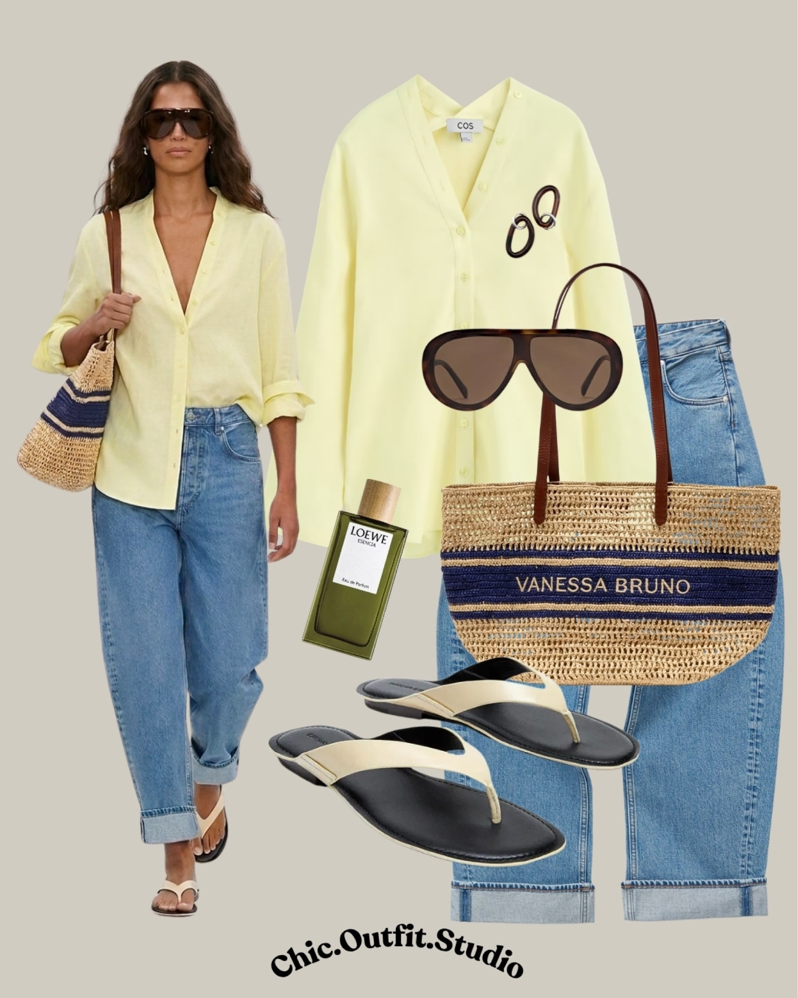 Butter Yellow Shirt + Relaxed Jeans

✨A soft butter yellow shirt styled with relaxed blue jeans feels fresh, modern, and incredibly easy to wear. The perfect outfit for weekend brunches, market mornings, city exploring, casual office days, vacation outfits, or running errands while still looking put together. The yellow and denim combination gives an effortless French-girl feel that’s trending everywhere right now.

✨Tags: butter yellow outfit, yellow shirt outfit women, jeans outfit ideas, French girl style, summer casual chic, denim and yellow outfit, European fashion outfit, elevated everyday style, relaxed jeans outfit, vacation casual outfit, trending summer colors, minimalist chic style, effortless outfit ideas, summer street style

#LTKsummer #LTKjeans #LTKshoes
