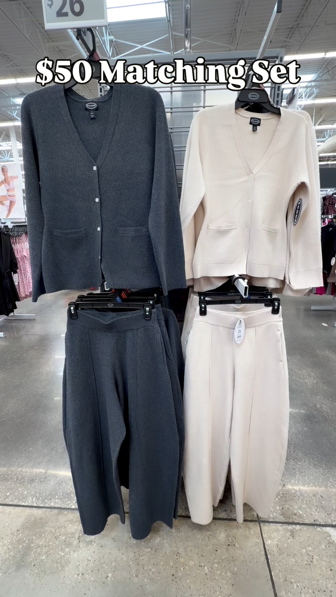 WALMART NEW ARRIVALS! These matching sweater sets look so high end, and you can mix and match colors and sizes for only $50! …………………. sweater pants cozy travel outfit cozy airport look cozy airport outfit put together outfit mom uniform mom look cozy casual v neck cardigan v neck sweater cream cardigan cream pants business casual matching set matching pants sweater pants pull on pants walmart fashion walmart new arrivals walmart finds gray cardigan barrel pants matching sweatsuit button down sweater get the look for less free people dupe Spanx dupe walmart dupe free people matching set January trends winter outfit winter fashion winter trends off-white set cream set gray set travel look travel outfit airpot look airport outfit comfortable outfit chic outfit old money aesthetic chic look  

 #LTKootd #LTKFindsUnder50 #LTKTravel