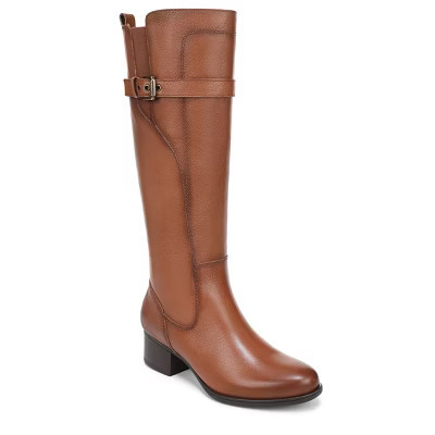Naturalizer Women's Kenna Tall Boot English Tea Leather 9.5 W | Target