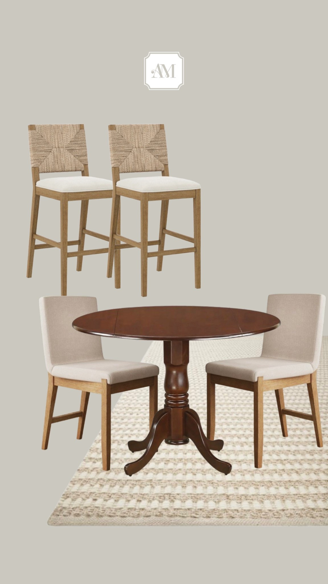 Perfect for a tiny dining area! 

#LTKHome