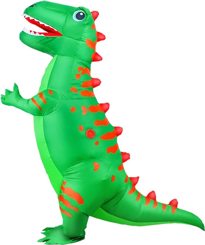 Inflatable Dinosaur Costume for Adult,Dinosaur Halloween Costumes,Inflatable Halloween Costumes,B... | Amazon (US)