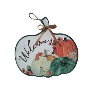 Welcome Fall Pumpkin Wall Sign by Ashland® | Michaels Stores