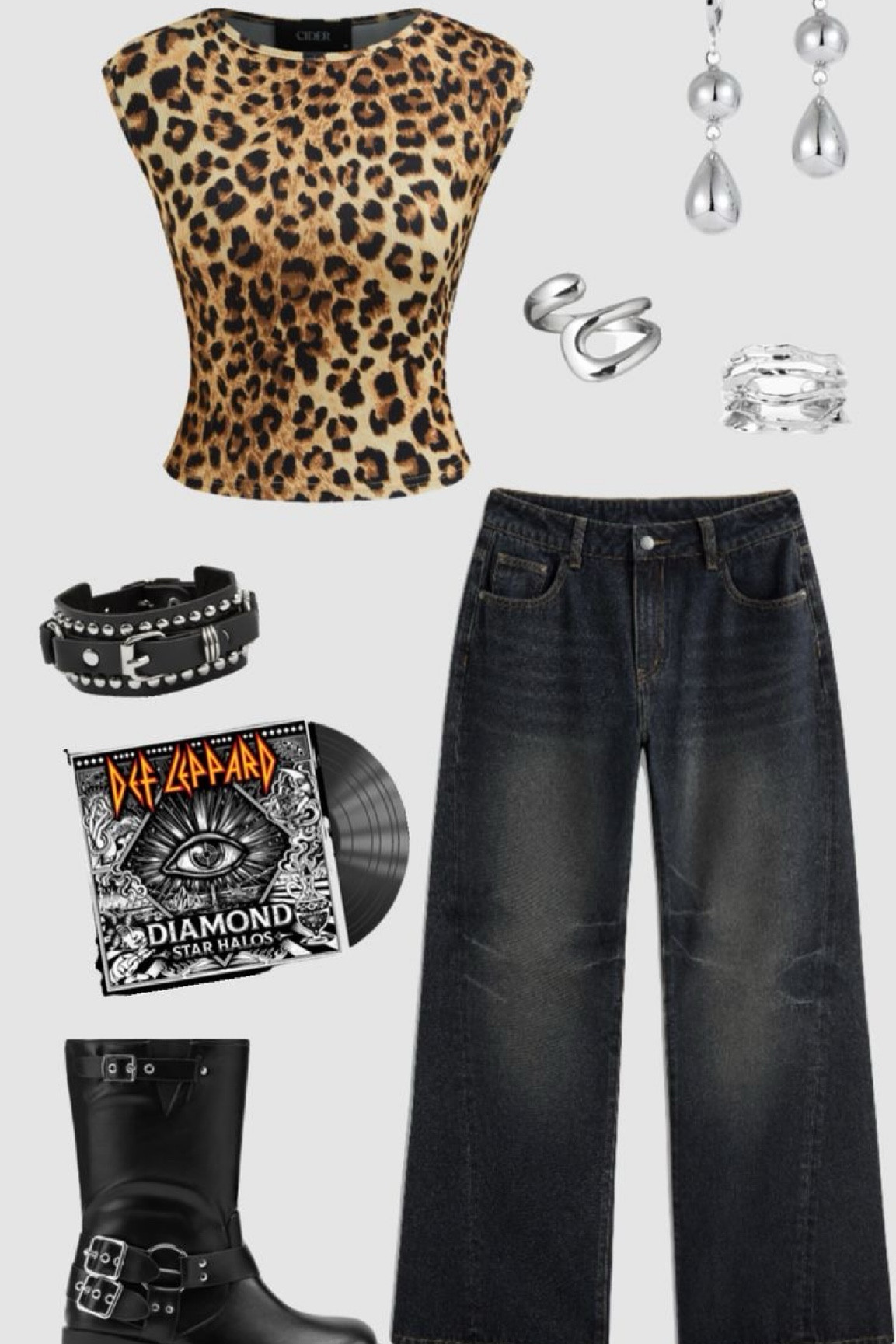 Grunge outfit 🐆🎵🎸

#LTKStyleTip #LTKSeasonal