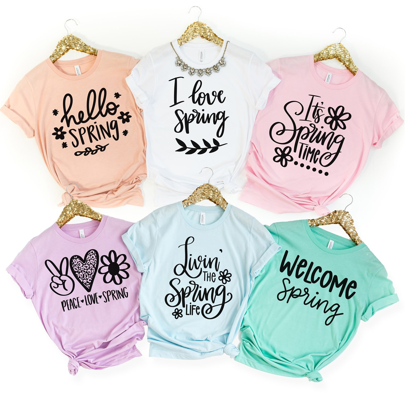 Welcome Spring Bella Graphic Tees | Jane
