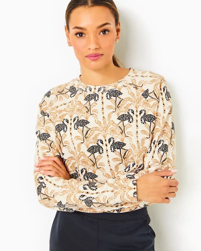 Zelek Cotton Pullover | Lilly Pulitzer | Lilly Pulitzer