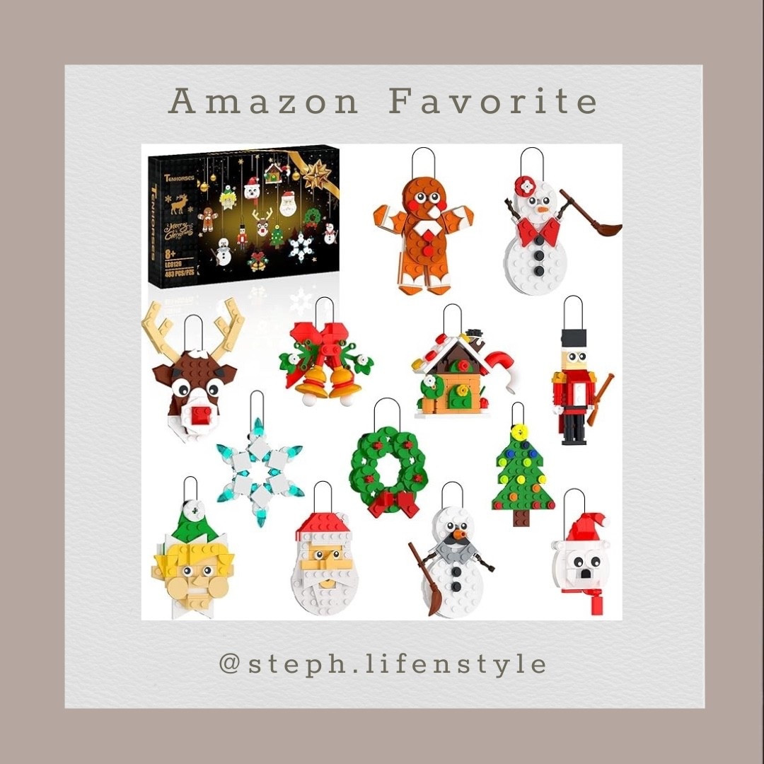 These are too cute! Buildable Lego tree ornaments! 🎄
#amazon #fun #ornaments #buildable #lego #christmas #kids #like #comment #save #share #follow 

#LTKHoliday #LTKKids #LTKFindsUnder50