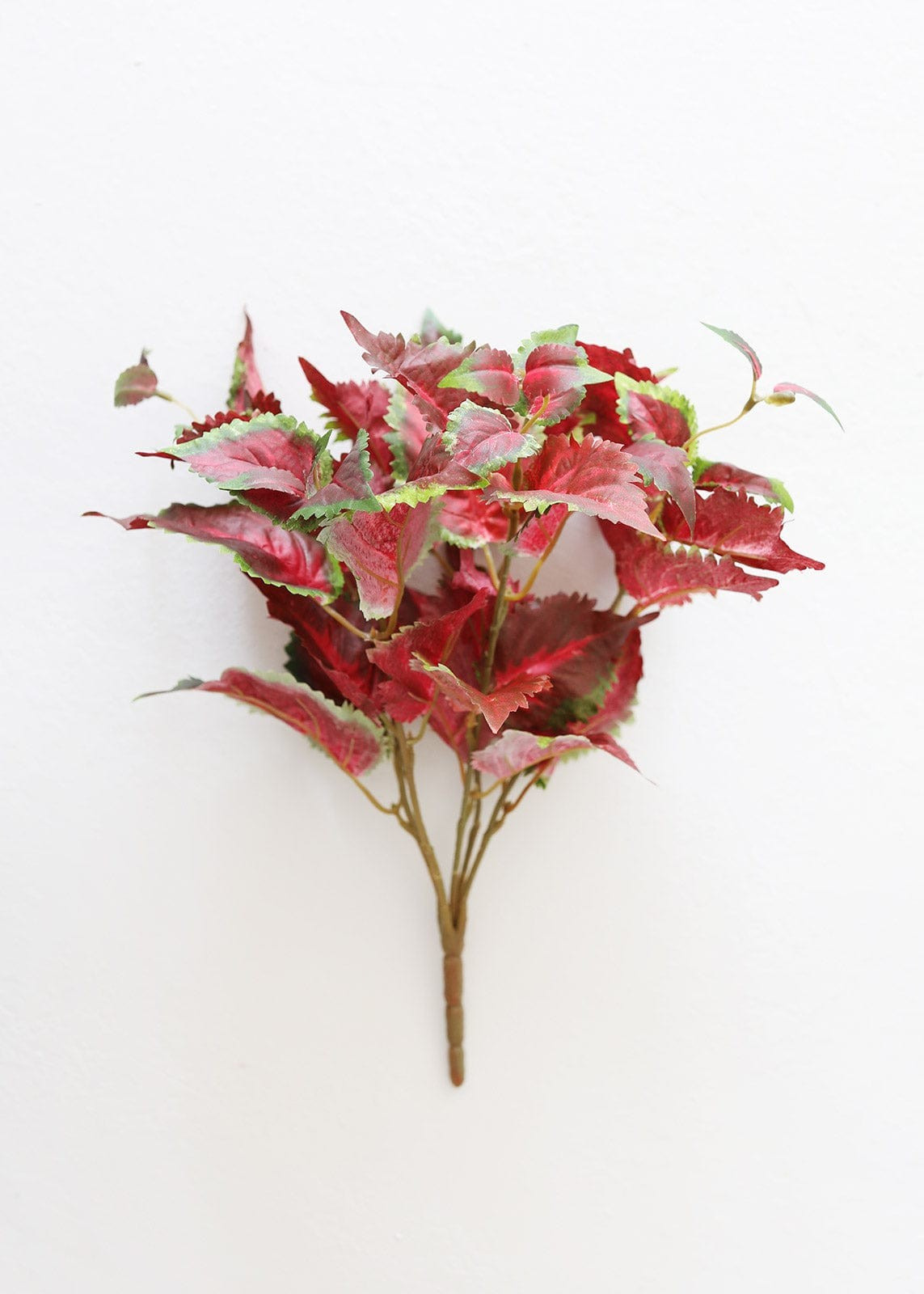 Red UV Protected Outdoor Fake Coleus Plant - 16 | Afloral